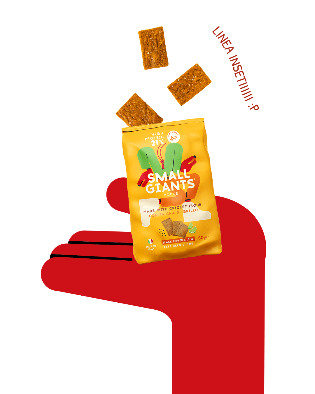 Linea Insetti – Small Giants
