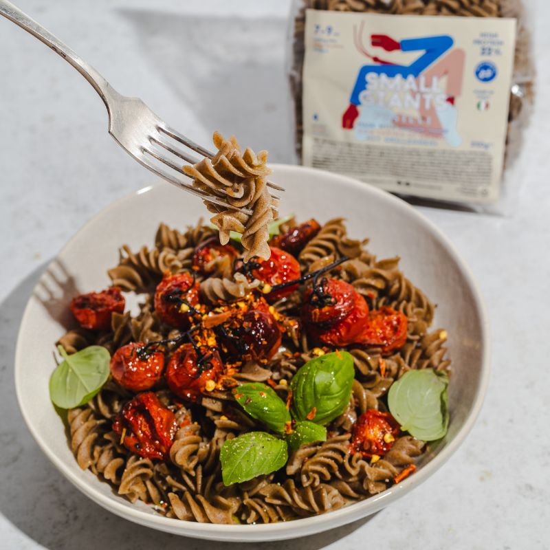 <tc>Cricket Pasta</tc> - PROTEIN PASTA - 22% <tc>protein</tc> - 4 X 250G