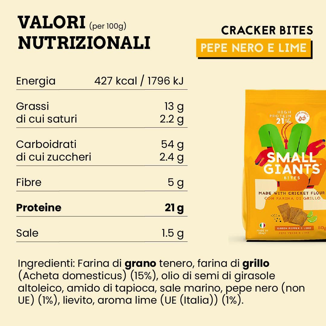 CRACKER BITES - 21% DI PROTEINE