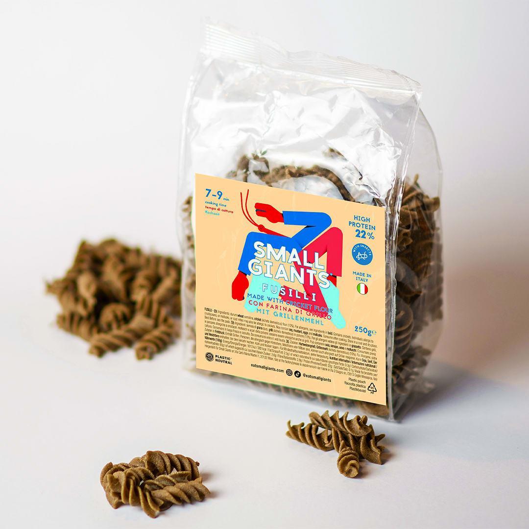 <tc>Cricket Pasta</tc> - PROTEIN PASTA - 22% <tc>protein</tc> - 4 X 250G