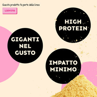 CRUNCHY PUFFS WITH YEAST PROTEINS