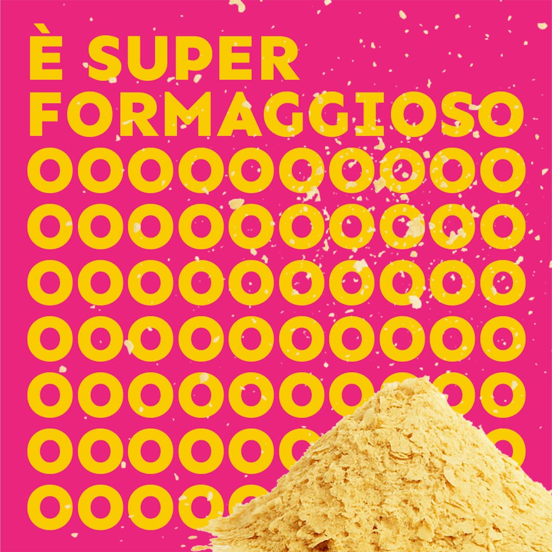 GRATED WITH YEAST PROTEINS