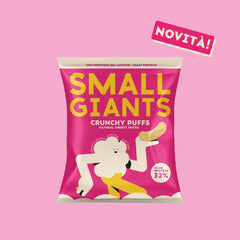 CRUNCHY PUFFS CON PROTEINE DEL LIEVITO - 32% PROTEINE