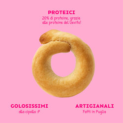 TARALLI CON PROTEINE DEL LIEVITO