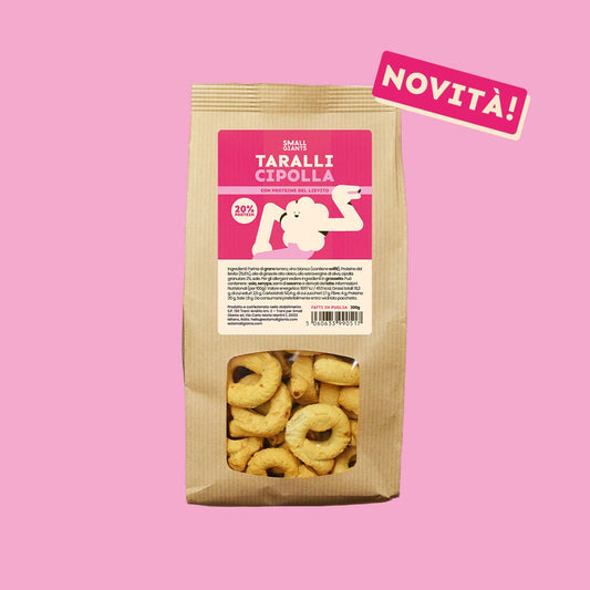 TARALLI CON PROTEINE DEL LIEVITO - 20% PROTEINE