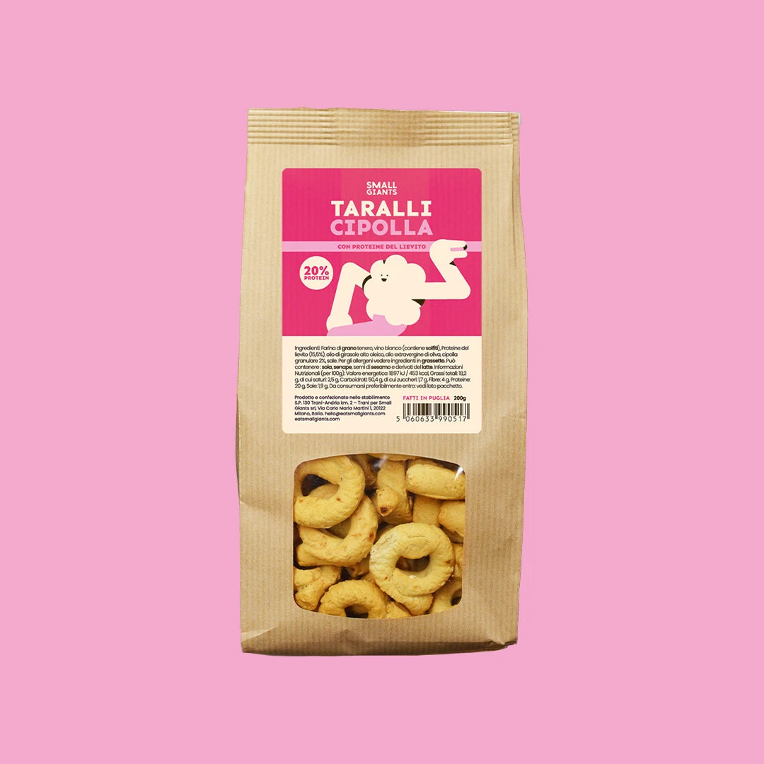 TARALLI CON PROTEINE DEL LIEVITO